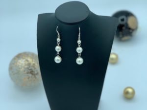 Boucles d’oreilles perles en verre